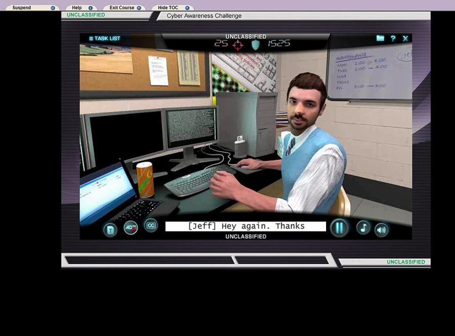 Jeff Cyber Awareness Challenge DoD
