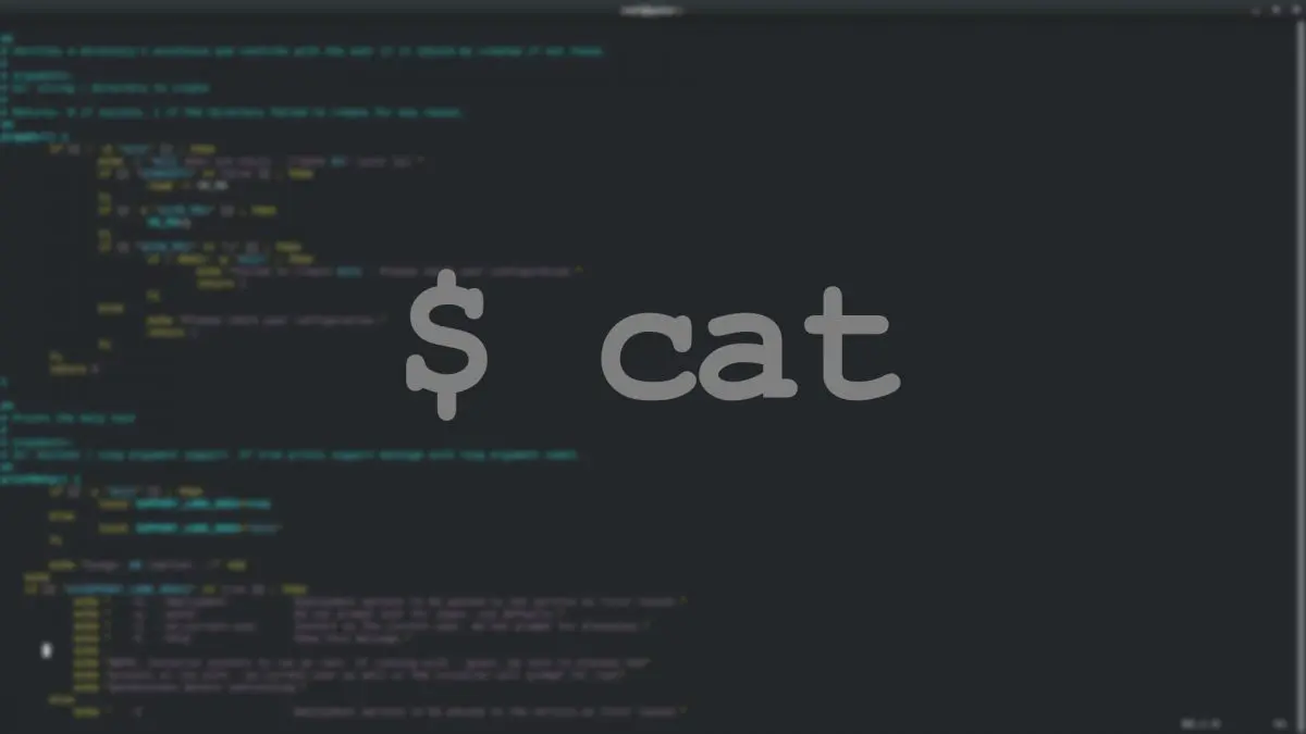 cat Command - Reading and Combining Files in Linux