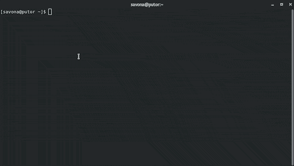 Animated gif of the basic watch command being used to monitor the output of dig command