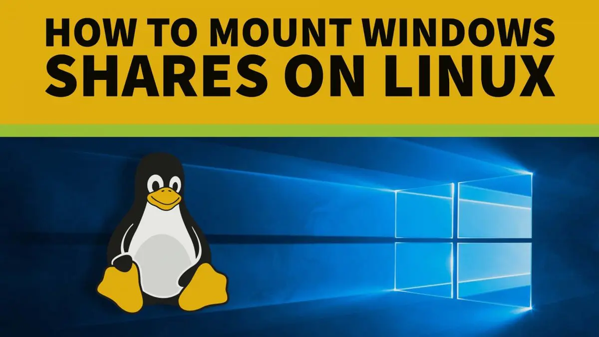 How to Mount a Windows Share in Linux