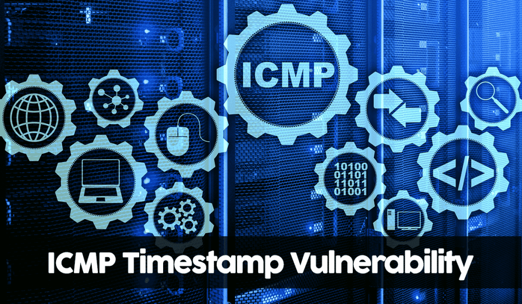 Conceptual image showing ICMP Timestamp Vulnerability in Linux
