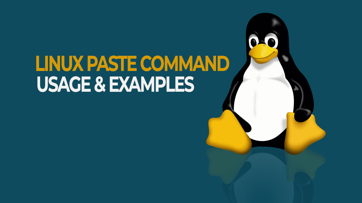 Paste Command – Merge Files on the Linux Command Line