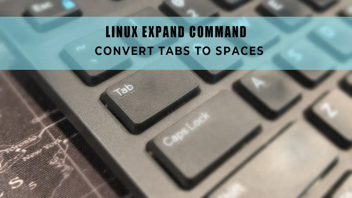 Expand - Convert Tabs to Spaces on Linux Command Line