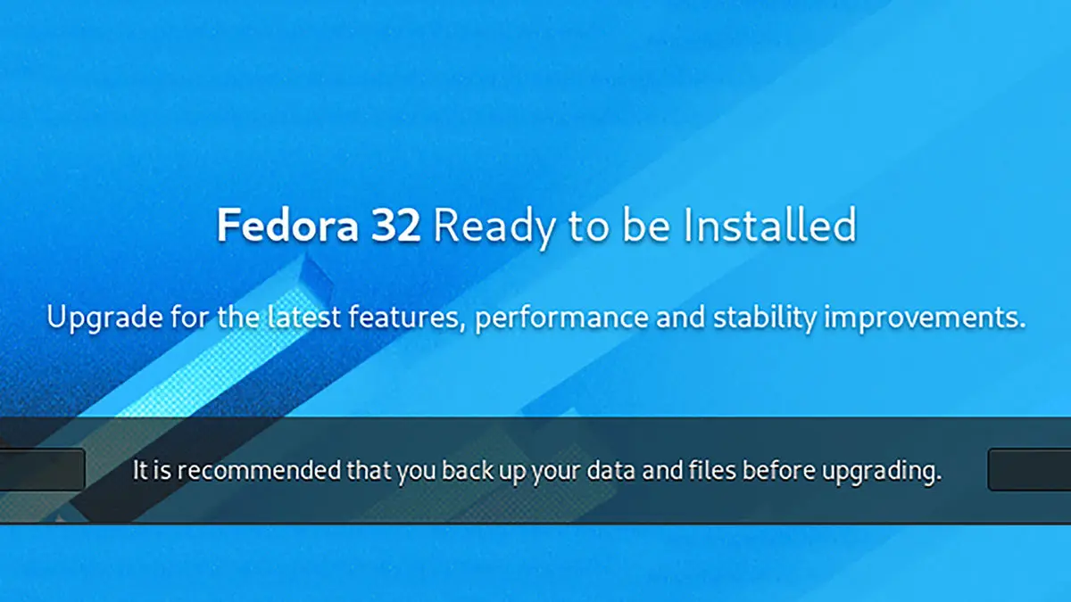 How to Upgrade Fedora 31 to Fedora 32