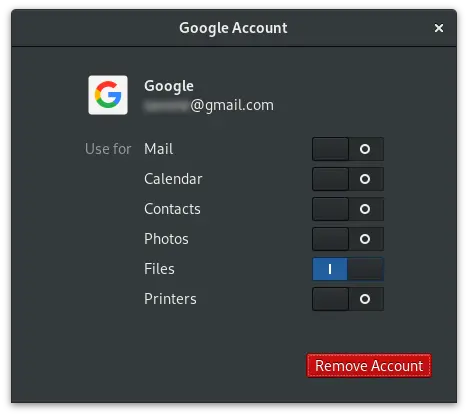 Connecting Google Services to Gnome