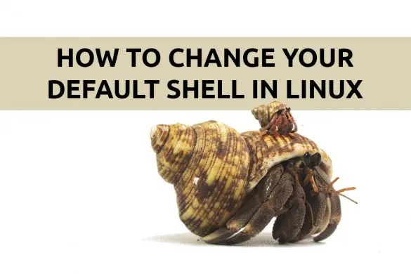 How to change default shell in Linux