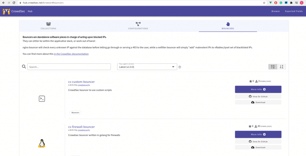 Crowdsec Hub